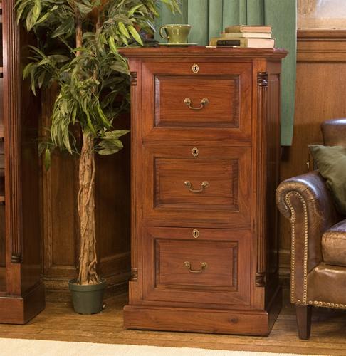 Baumhaus La Roque Three Drawer Filing Cabinet (IMR07B)