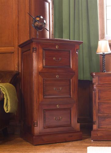 Baumhaus La Roque Three Drawer Filing Cabinet (IMR07B)