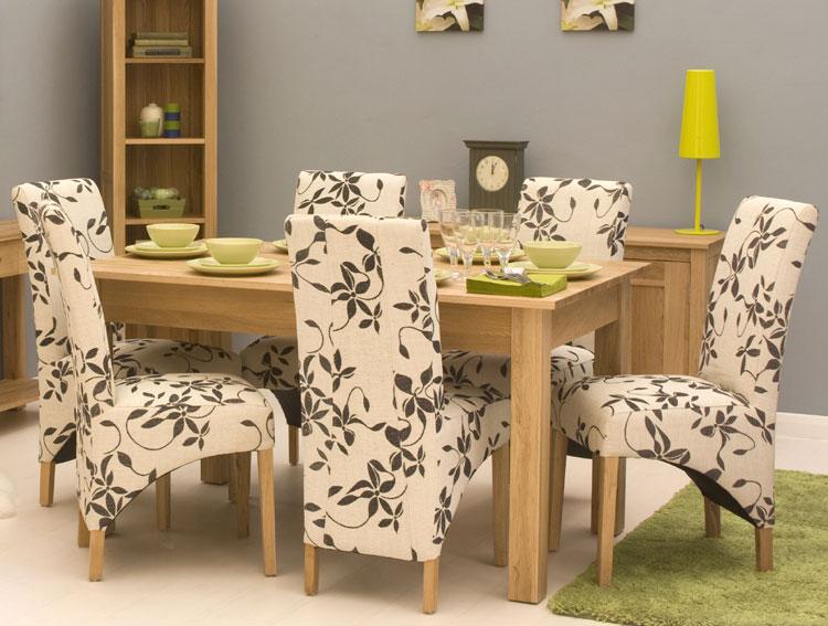 Baumhaus Mobel Oak Large Dining Table for 4-6 People (COR04B)
