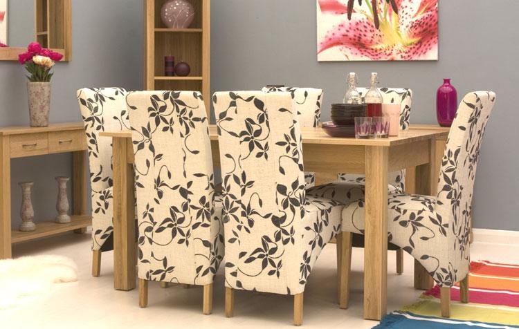 Baumhaus Mobel Oak Large Dining Table for 4-6 People (COR04B)