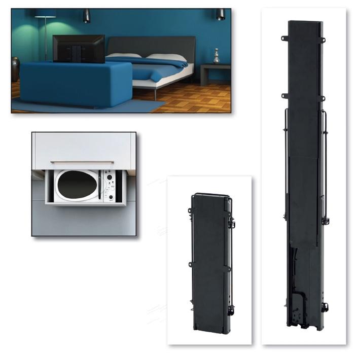 AV4-LF600 Flat Screen Lifting Mechanism 600mm Lift / Travel