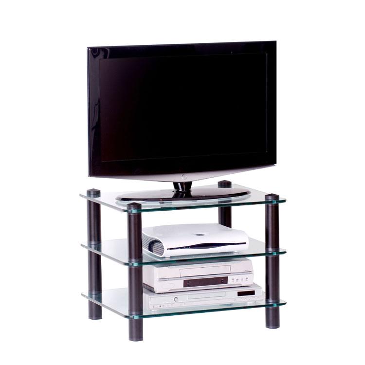 Optimum Prelude OPT-3000B Hifi Stand with 520mm deep shelves