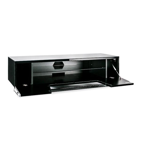 Alphason Chromium 1200mm TV Stand in Black (CRO2-1200CB-BLK)