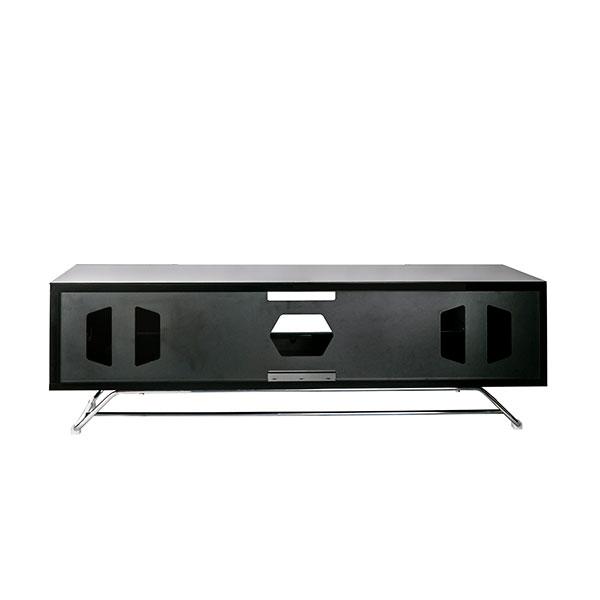 Alphason Chromium 1200mm TV Stand in Black (CRO2-1200CB-BLK)