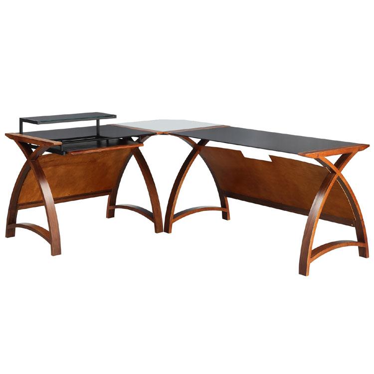 Jual Curve PC201-CCB Corner Connector in Black Glass