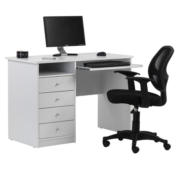 Alphason Marymount White Student Desk (AW22813-WH)