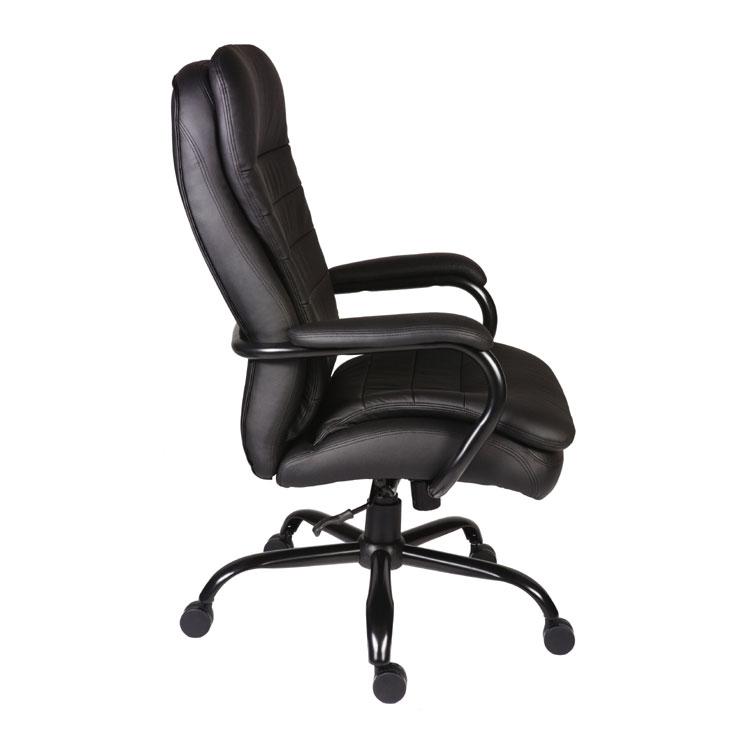 Teknik Goliath Black Leather Heavy Duty Executive Chair (B991)