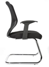 Teknik Nova Mesh Office Visitor Chair in Black (1102)