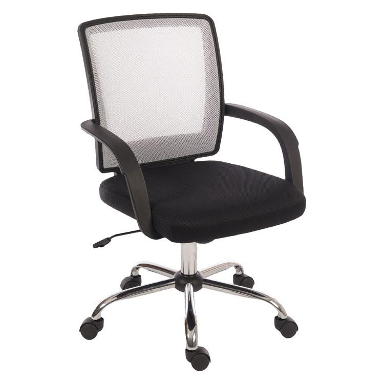 Teknik Star White Mesh Office Chair (6910WHI)