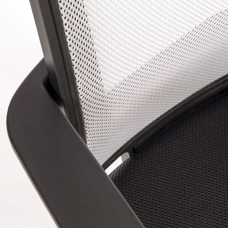 Teknik Star White Mesh Office Chair (6910WHI)