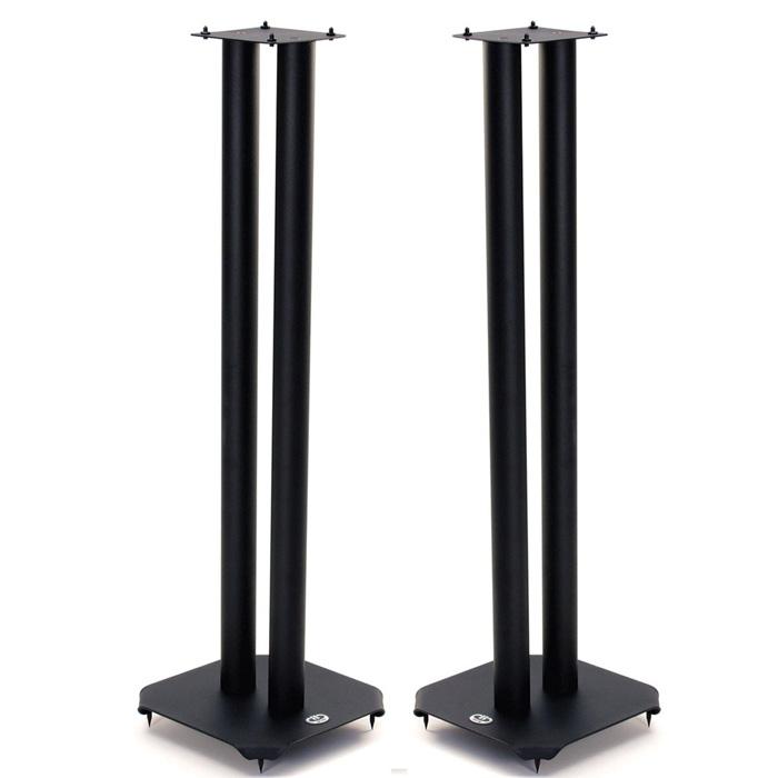 BT608 B-Tech Atlas Home Cinema Black Speaker Stands (x2)