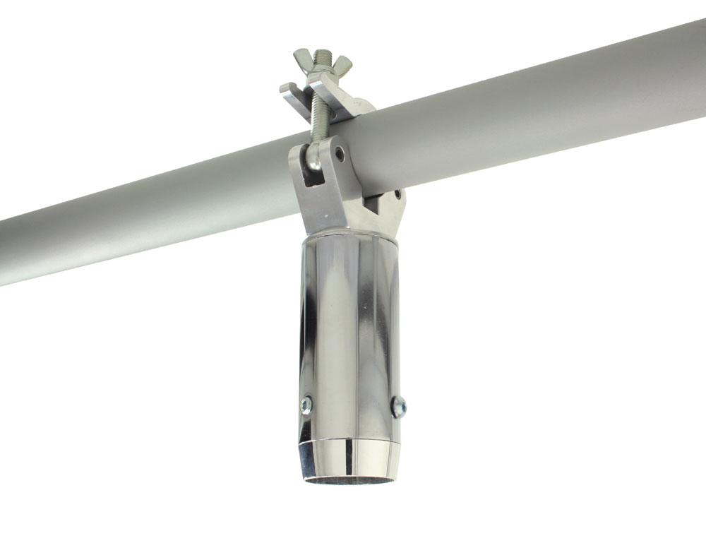 B-Tech BT7825 Modular TV Ceiling Truss Clamp Kit to 50mm Pole Adaptor