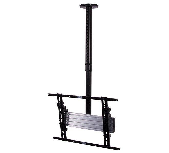 B-Tech BT8427 - Black Telescopic TV Ceiling Mount