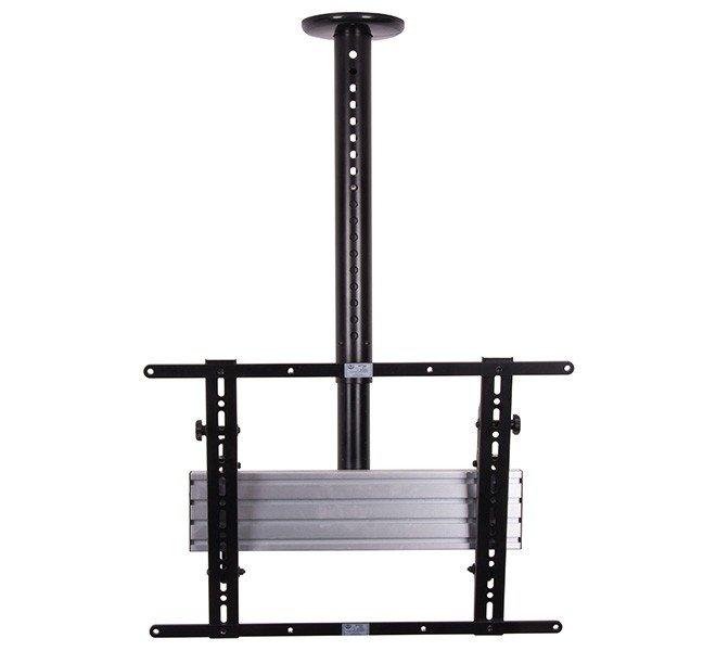 B-Tech BT8427 - Black Telescopic TV Ceiling Mount