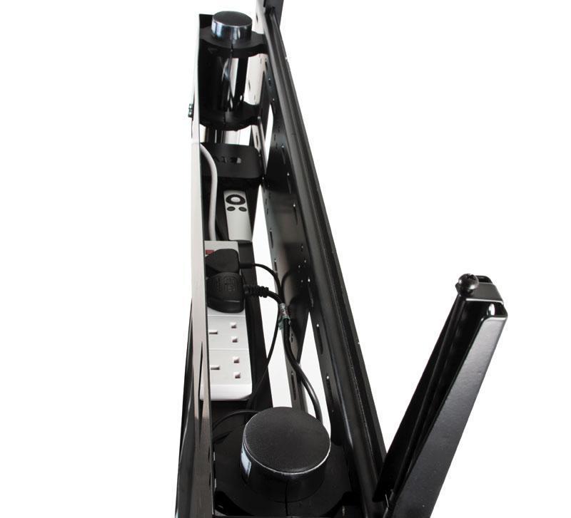 B-Tech BT8506 - Mobile TV Trolley for screens over 65"