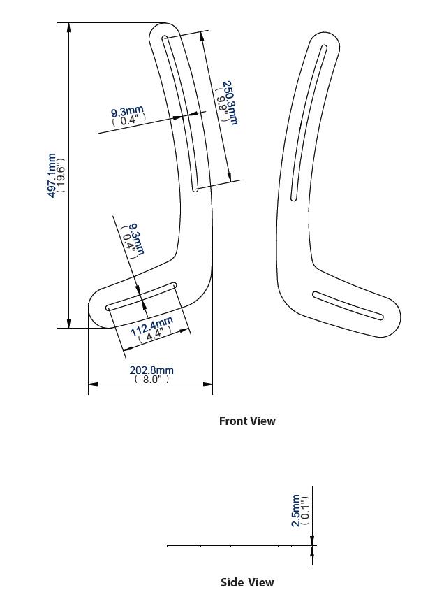 B-Tech BTV 914 Universal Soundbar Mount