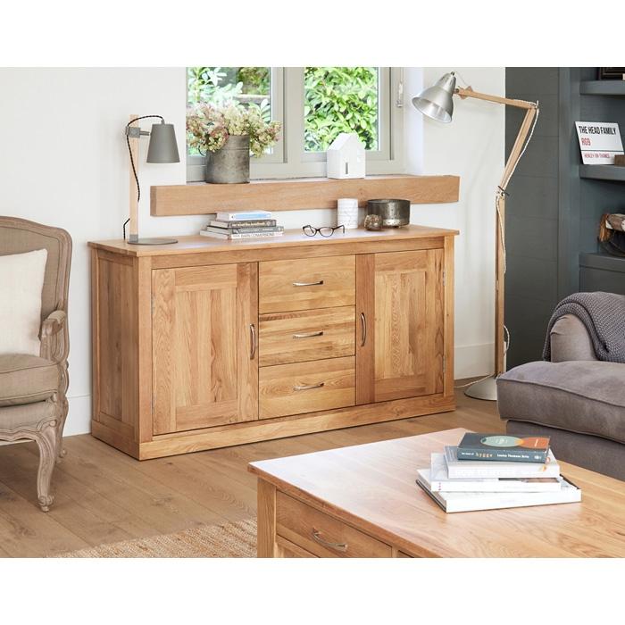 Baumhaus Mobel Oak Large Sideboard (COR02A)