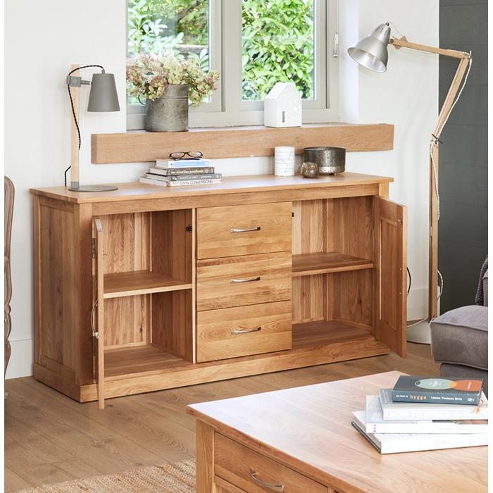 Baumhaus Mobel Oak Large Sideboard (COR02A)