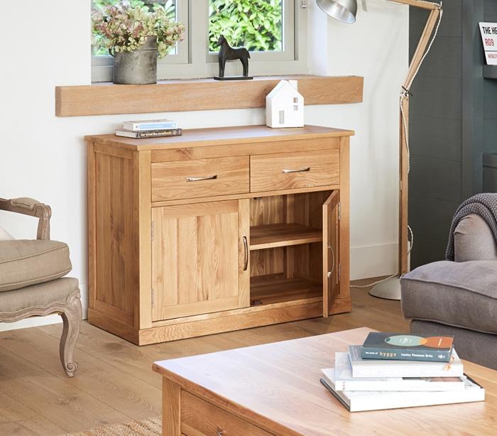Baumhaus Mobel Oak Small Sideboard (COR02D)