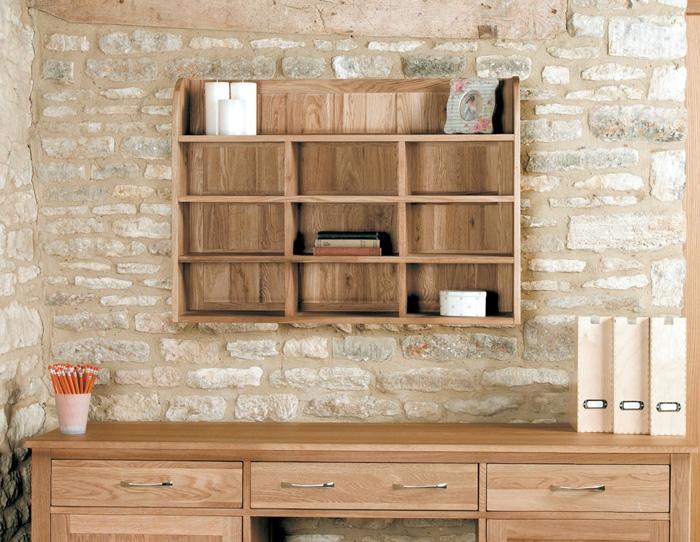 Baumhaus Mobel Oak Reversible Wall Rack (COR07B)