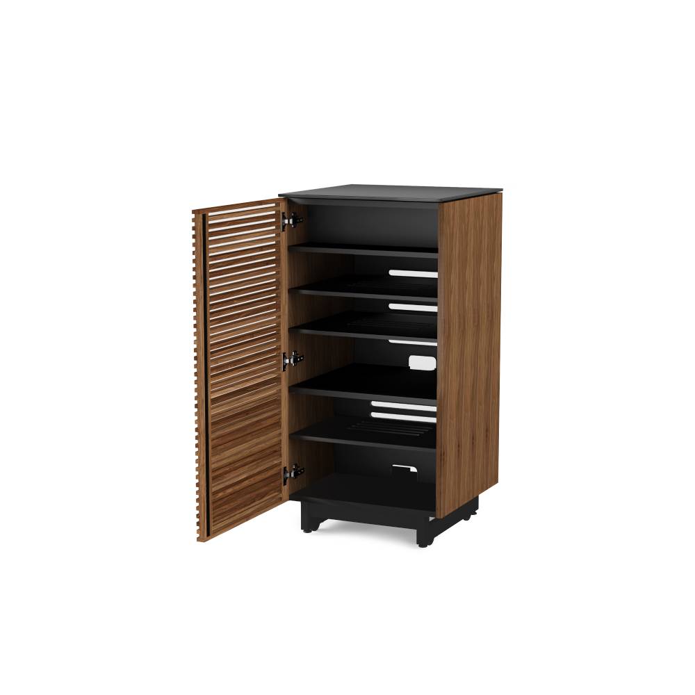 BDI Corridor 8172 Natural Walnut Audio Tower