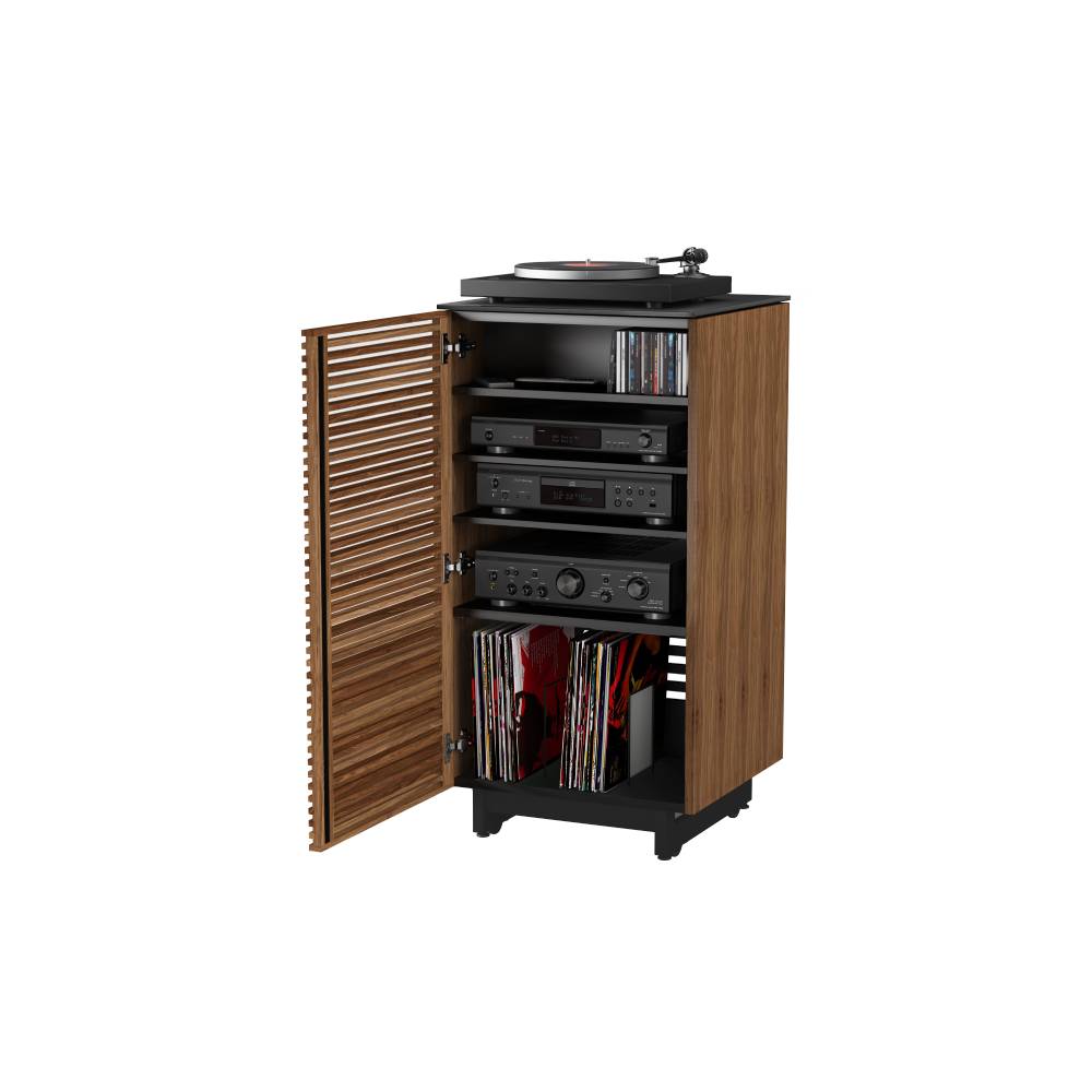 BDI Corridor 8172 Natural Walnut Audio Tower