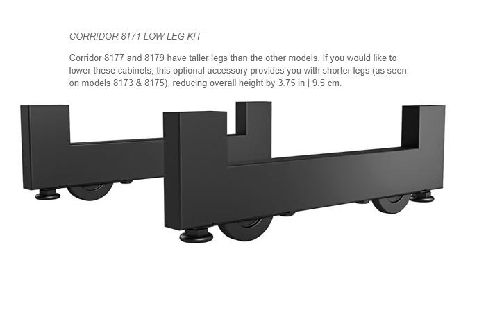BDI Corridor 8179 Chocolate Walnut TV Cabinet