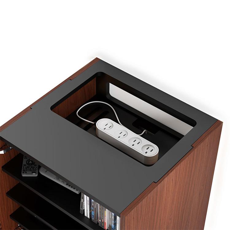 BDI Corridor 8172 Chocolate Walnut Audio Tower