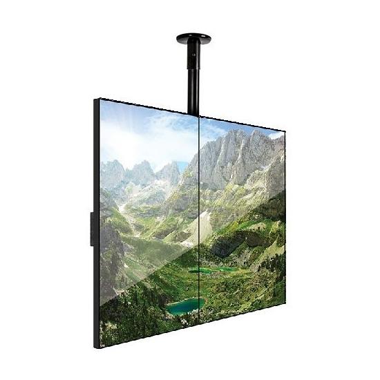 B-Tech BT2X1CPT - Twin TV Portrait Ceiling Mount