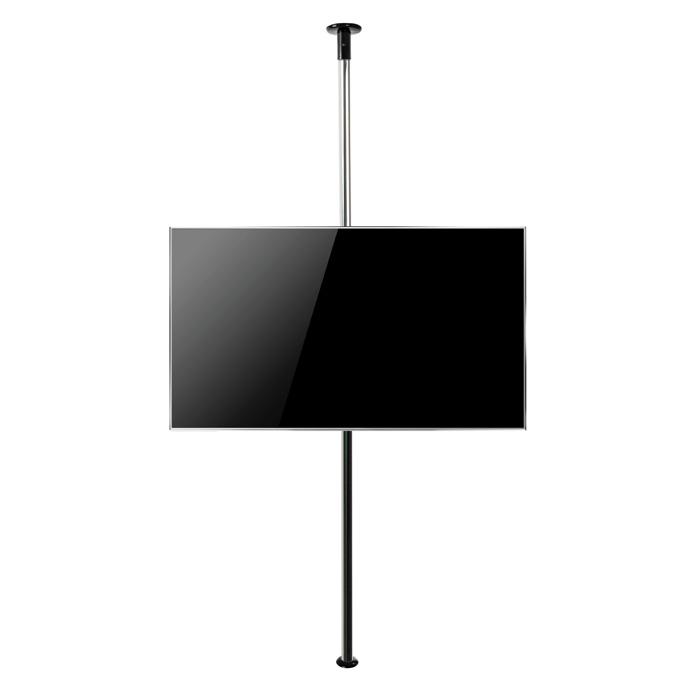 B-Tech BT3MFCLF40-65/C Floor to Ceiling TV Bracket with 3m Chrome Pole