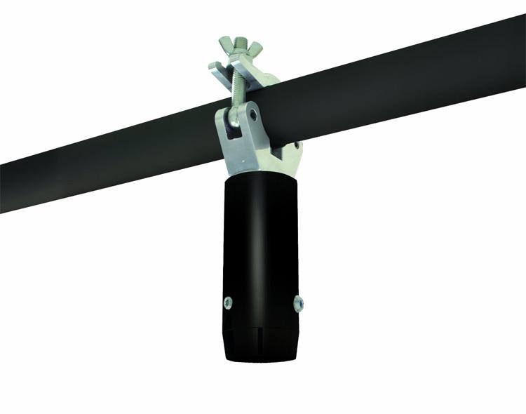 B-Tech BT7825 Modular TV Ceiling Truss Clamp Kit to 50mm Pole Adaptor