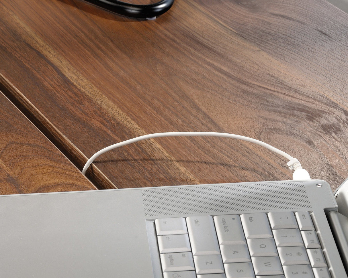 Teknik Counter Height Bench Desk in Grand Walnut (5427129)