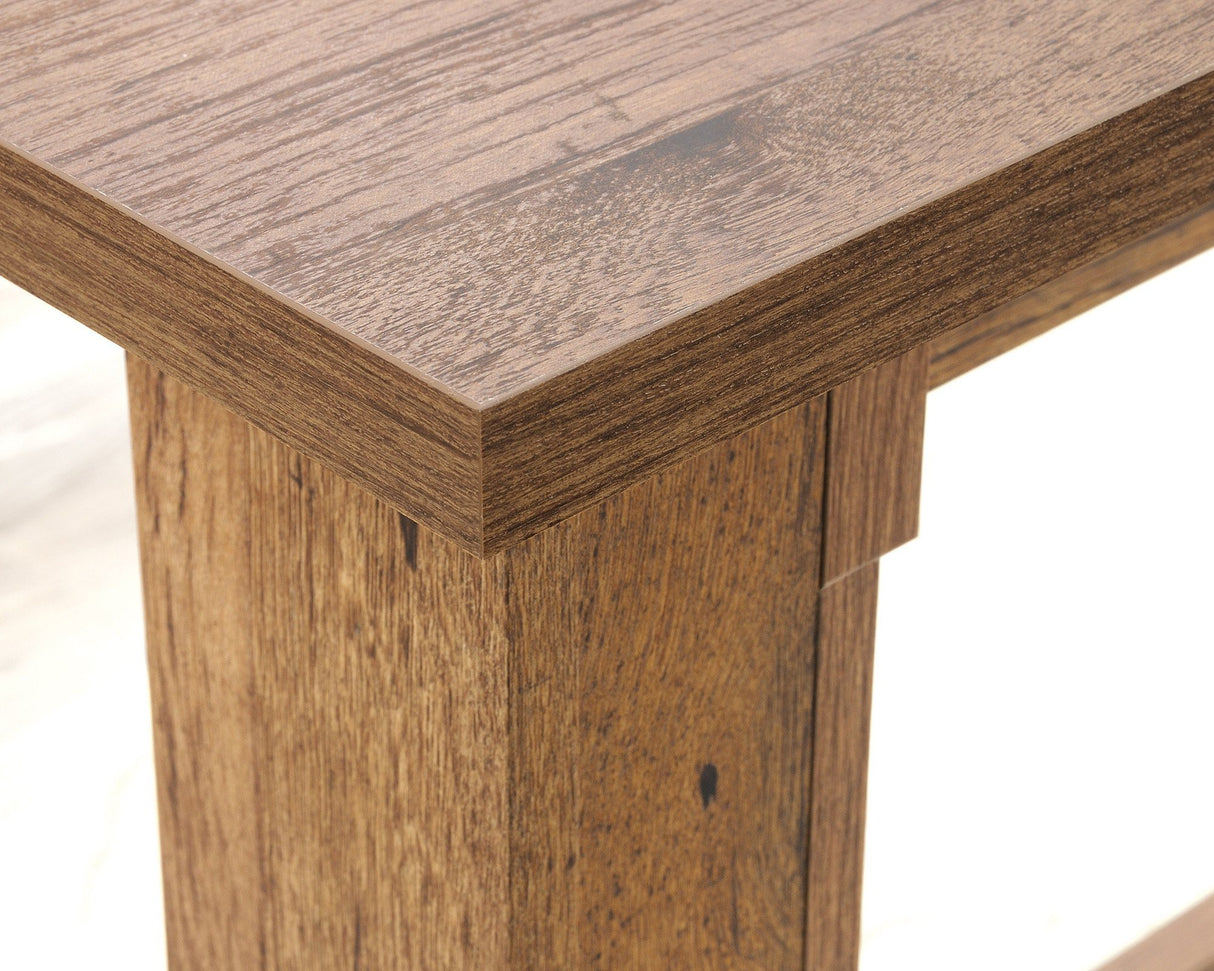 Teknik Counter Height Bench Desk in Vintage Oak (5427127)