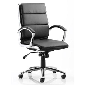 Dynamic Classic Medium Back Executive Office Chair in Black