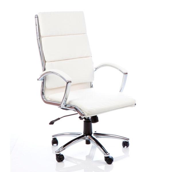 Dynamic Classic Executive Office Chair in White