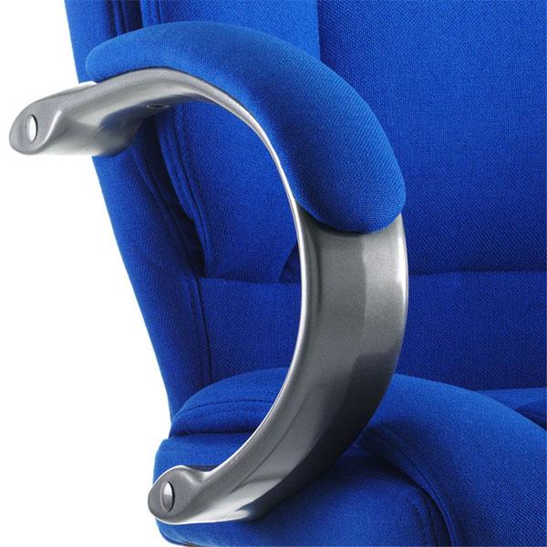 Dynamic Galloway Executive Fabric Office Chair in Blue