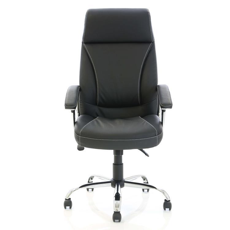 Dynamic Penza Luxury Executive Leather Office Chair in Black