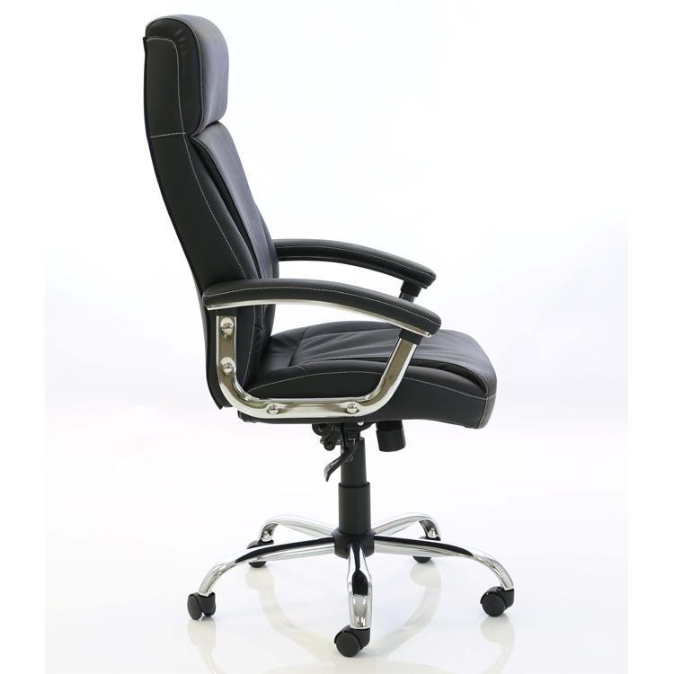 Dynamic Penza Luxury Executive Leather Office Chair in Black
