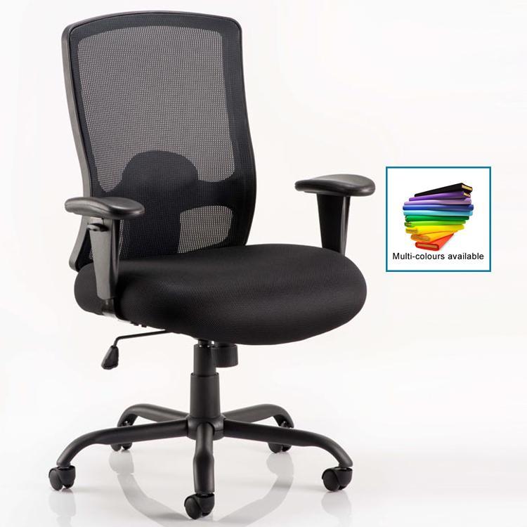 Dynamic Portland HD Black Mesh Executive Office Chair