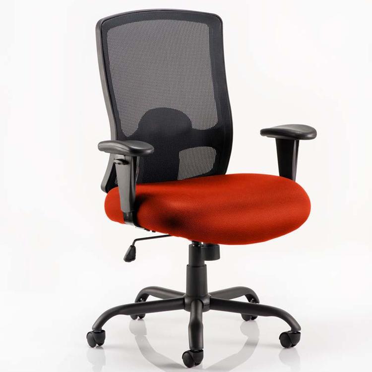 Dynamic Portland HD Black Mesh Executive Office Chair