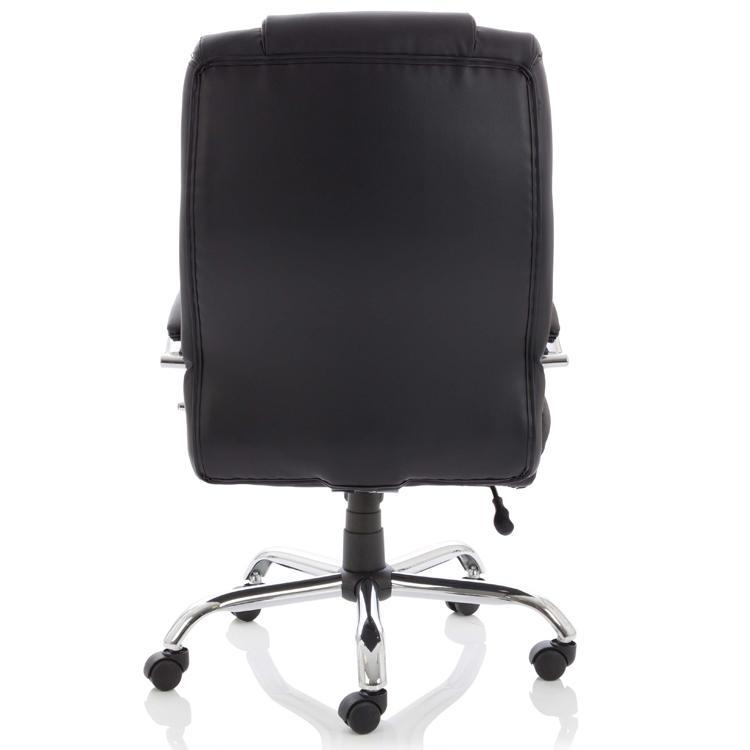 Dynamic Texas HD Luxury Executive Leather Office Chair in Black