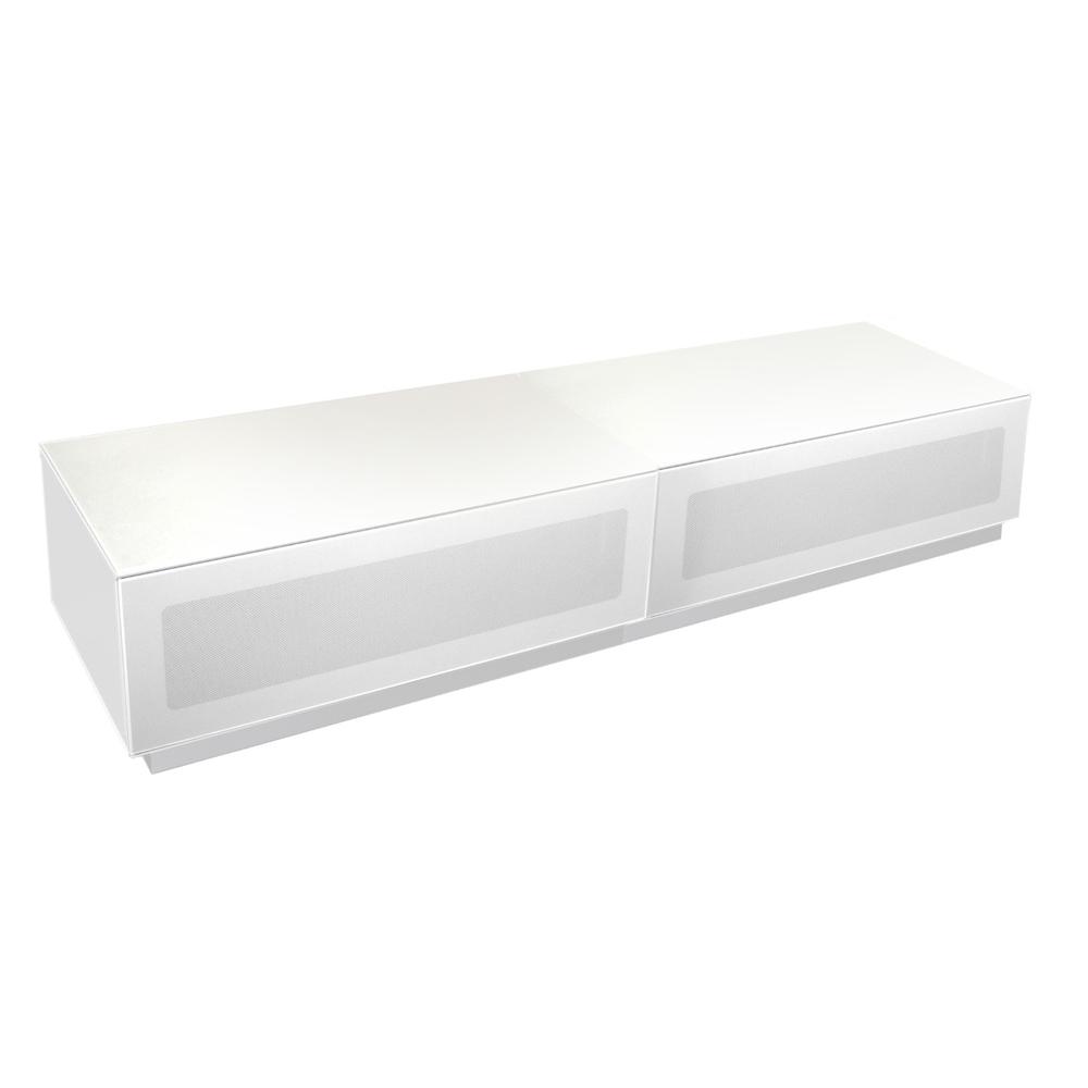 Alphason Element EMT1700 High Gloss White TV Cabinet