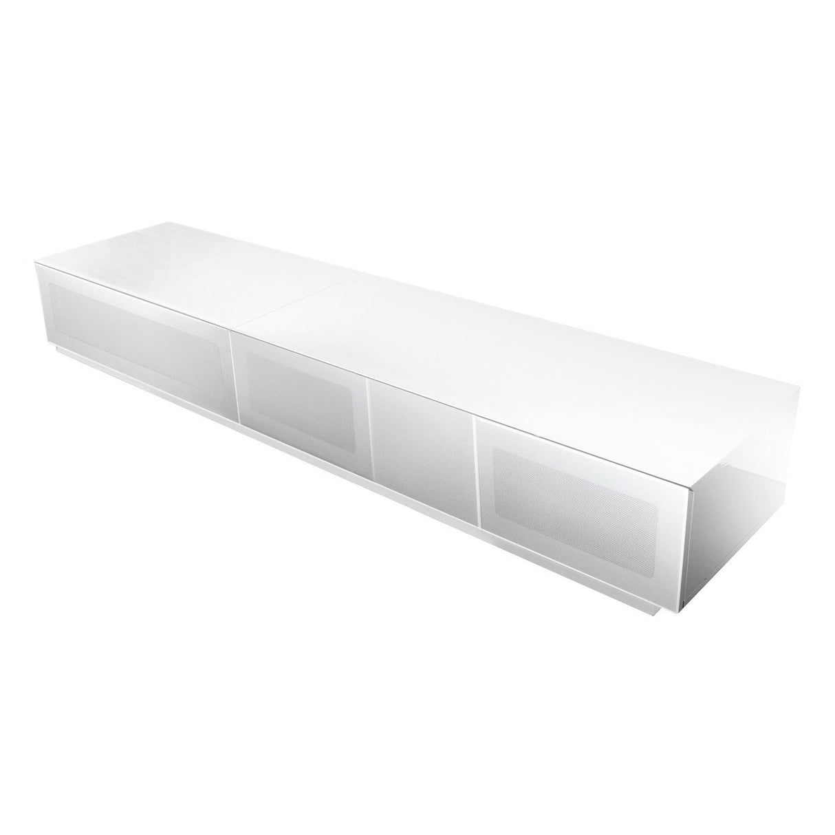 Alphason Element EMT2100 High Gloss White TV Cabinet