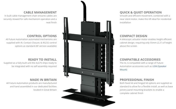 Future Automation - AL675 - Flat Screen Lift
