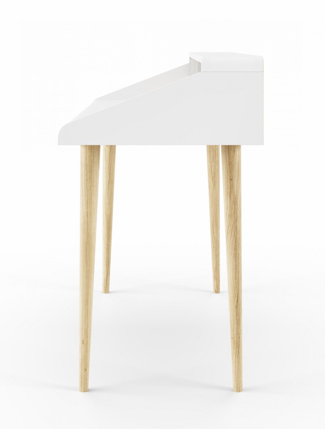 Alphason Yeovil White Study Home Office Desk (AW3180)