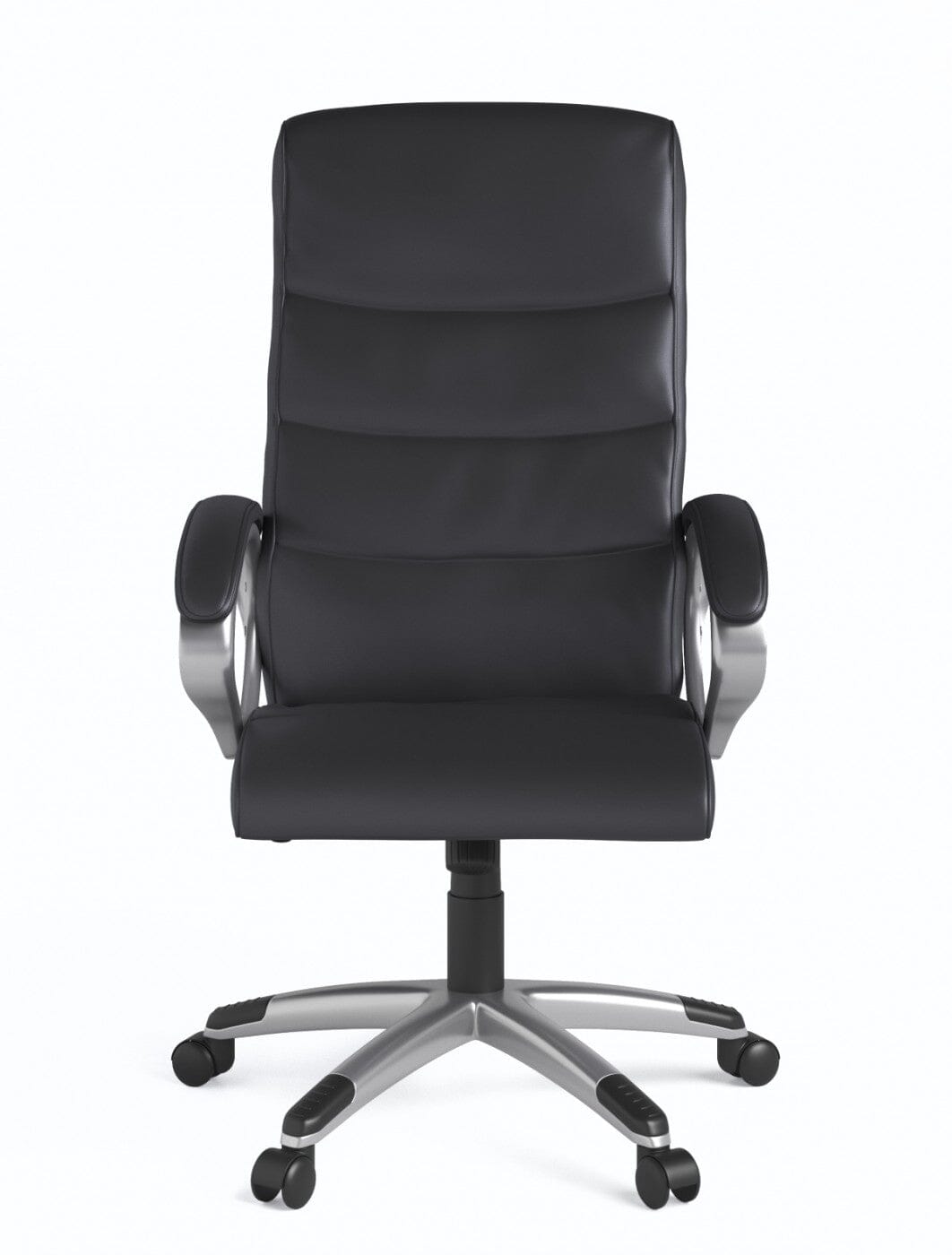 Alphason Hampton Black Leather Office Chair (AOC6241BLK)