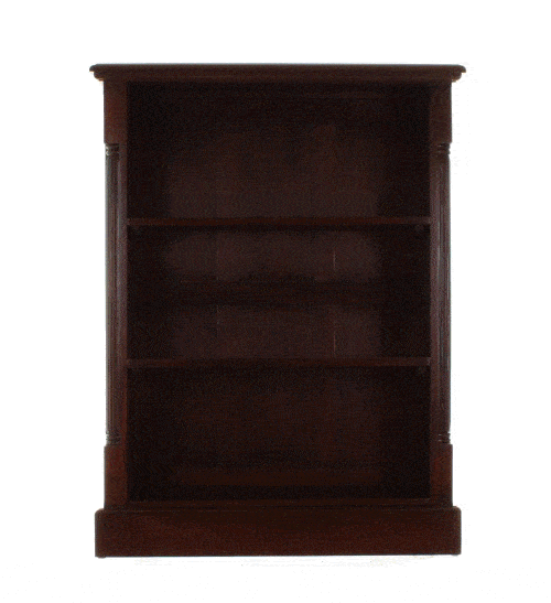 Baumhaus La Roque Mahogany Low Open Bookcase (IMR01B)