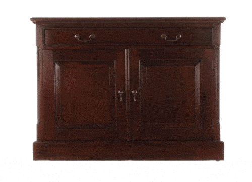 Baumhaus La Roque Mahogany Concealed Home Office Desk (IMR06A)
