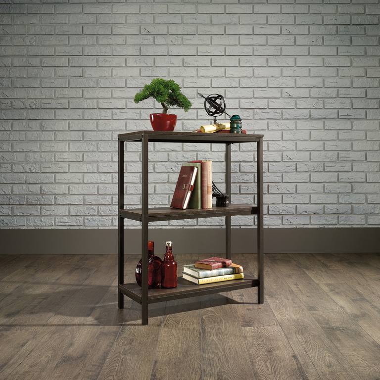 Teknik Industrial Style 2 Shelf Smoked Oak Bookcase (5423028)