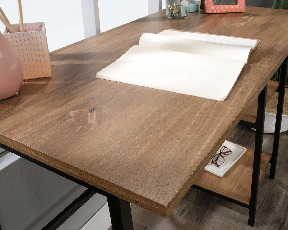 Teknik Industrial Style Bench Desk in Sindoori Mango (5428197)